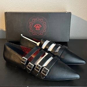 Strange Cvlt Coven Flats Womens 12 New Unworn